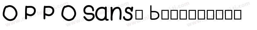 O P P O Sans- B手机版字体转换